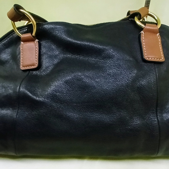 CHLOÉ See By Chloé Indra Double Handle Shoulder Bag D27PKJ w/ COA Black Leather - Picture 13 of 16